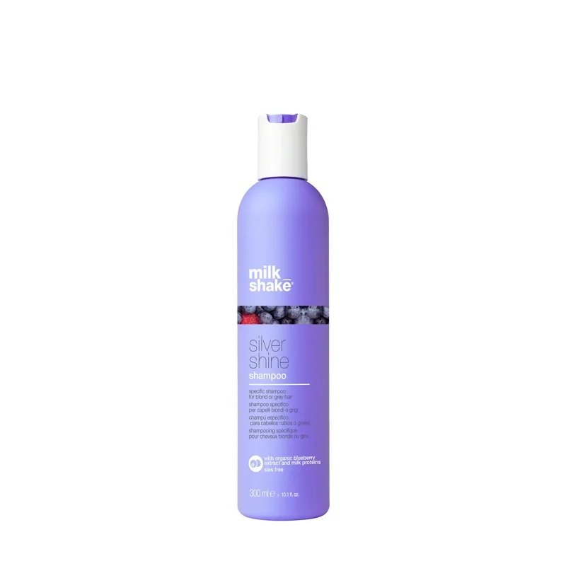 milk_shake silver shine shampoo, verpakking van 300 ml